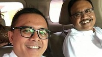 Kabar mundurnya Anas dari Pilgub Jatim diketahui Gus Ipul dari pesan WhatsApp. Dia belum bertemu secara langsung dengan Anas. (Foto: Ardian Fanani/detikcom)