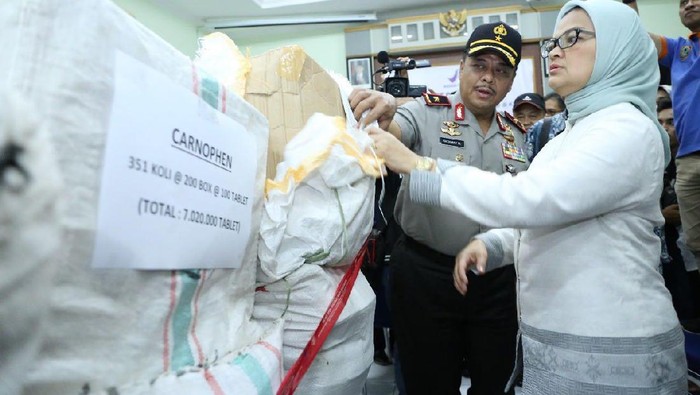 BPOM Temukan Obat Ilegal Senilai Rp 43 Miliar