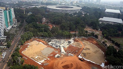 Inilah Kondisi Terkini Pembangunan Kawasan GBK Senayan