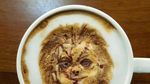 Hiii... Ada Latte Art Bentuk Boneka Chucky hingga Sadako!