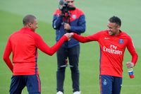 Neymar dan Kylian Mbappe