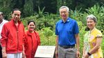 Melihat Keakraban Jokowi-PM Singapura Jalan-jalan di Botanic Garden