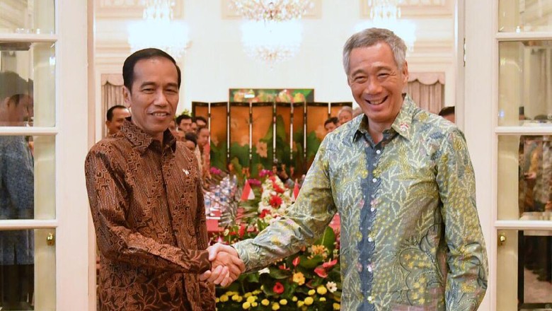 Presiden Jokowi dan PM Singapura Lee Hsien Loong (Dok. Biro Pers Setpres) Presiden Jokowi dan PM Singapura Lee Hsien Loong (Dok. Biro Pers Setpres)