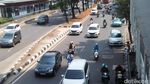 Pemotor yang Tetap Bebas di Jalan Sudirman