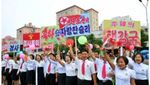 Meriahnya Warga Korea Utara Rayakan Uji Coba Bom Hidrogen
