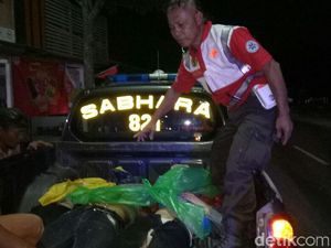 Panther Oleng Tabrak Dua Motor, 3 Orang Tewas dan 2 Luka