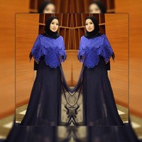 Ada kemungkinan Laudya Cynthia Bella memakai gaun pengantin dari Tex Saverio. Ia pernah menggunakan gaun rancangan Tex yang feminin dan elegan ketika menghadiri gala premier film Talak 3. Foto: Dok. Instagram @laudyacynthiabella