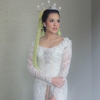 Kebaya pengantin Raisa. Foto: Dok. Instagram