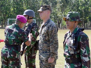 Marinir Indonesia-Amerika Gelar Latihan Bersama di Situbondo