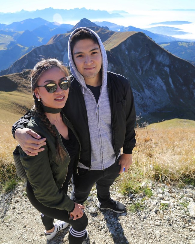 Bambang Aditya Trihatmanto, putra bungsu Bambang Trihatmodjo dan Halimah. Ia sempat viral karena wajah tampannya. Foto: Instagram