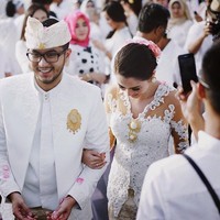 Kebaya pengantin Revalina S. Temat. Foto: Dok. Instagram