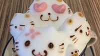 Latte art dibuat 3 dimensi sehingga terlihat makin nyata, lucu dan menggemaskan. Foto: My Cofi