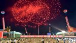 Meriahnya Warga Korea Utara Rayakan Uji Coba Bom Hidrogen