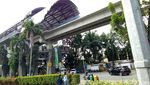 Foto: Mantap, LRT Palembang Maju Pesat