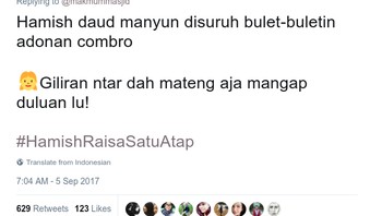 Mau makannya doang. (Foto: Screenshot Twitter)