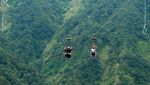 Foto: Flying Fox Terkeren Dunia, Nomor 16 Bikin Semaput