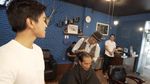 Perbandingan Gaya Rambut Kaesang Pakai Pomade dan Jokowi