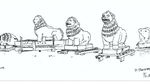 Sketsa Pemugaran Candi Borobudur 1983