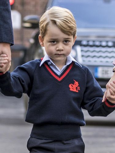 Foto: Bedanya Pangeran William dan Pangeran George di Hari Pertama Sekolah