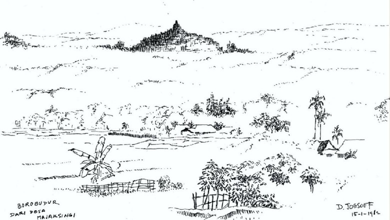 Gambar Borobudur Malang Dianggap Simbol Kebengisan Myanmar 