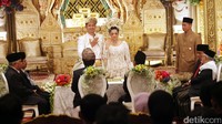 Presiden Joko Widodo dan Wapres Jusuf Kalla jadi saksi pernikahan putri OSO.