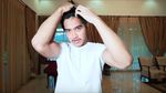 Perbandingan Gaya Rambut Kaesang Pakai Pomade dan Jokowi