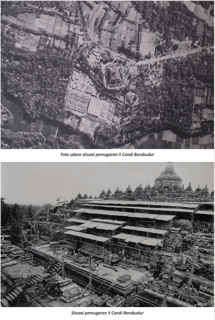 Sketsa Pemugaran Candi Borobudur 1983 - Foto 5