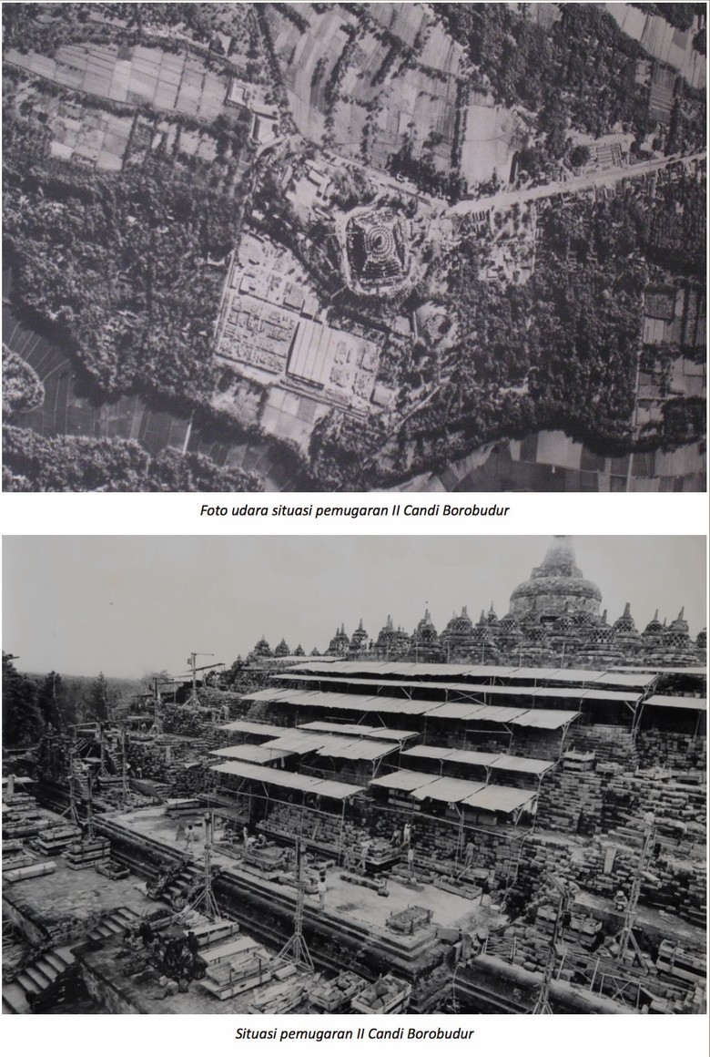 83+ Gambar Pemugaran Candi Borobudur Terlihat Keren 83+ Gambar Pemugaran Candi Borobudur Terlihat Keren