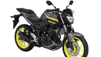 Yamaha MT-25 terbaru kali ini menawarkan tiga pilihan warna di antaranya Matte Grey, Blue Metalic, dan Black Metalic. Foto: Yamaha