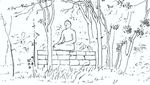 Sketsa Pemugaran Candi Borobudur 1983