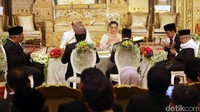 Pembacaan doa usai akad nikah.
