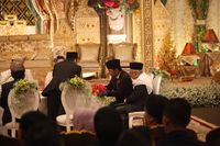Prosesi akad nikah Uti-Rama