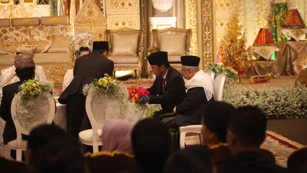 Jokowi-JK Jadi Saksi Nikah Putri OSO