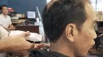 Perbandingan Gaya Rambut Kaesang Pakai Pomade dan Jokowi