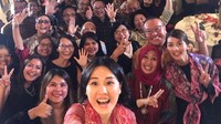 Momen gembira juga terekam dari perayaan ulang tahun pernikahan ke-20 itu. Foto: Dok. Istimewa