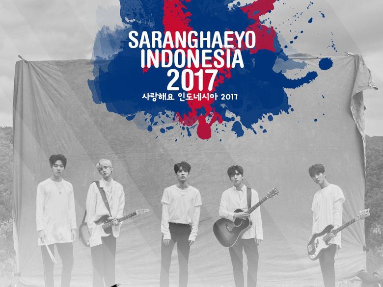 Foto: Day6 Jadi Line Up Selanjutnya di Konser Saranghaeyo Indonesia 2017 (Mecima Pro) Foto: Day6 Jadi Line Up Selanjutnya di Konser Saranghaeyo Indonesia 2017 (Mecima Pro)