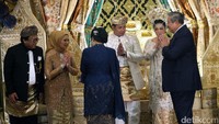 OSO menikahkan putrinya, Putri Selaras Sapta dengan Danindro Arionindito di kediaman OSO, Jl Karang Asem, Kuningan, Jakarta Selatan, Jumat (8/9/2017).