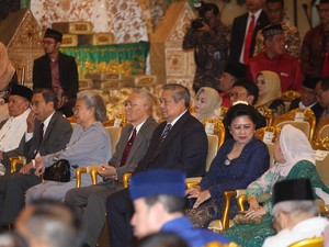 SBY hingga Menteri Kabinet Hadiri Akad Nikah Putri OSO