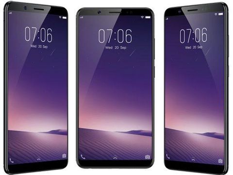 Tampilan Vivo V7+