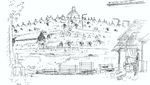 Sketsa Pemugaran Candi Borobudur 1983