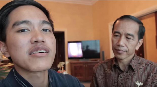Kaesang dan Jokowi / 
