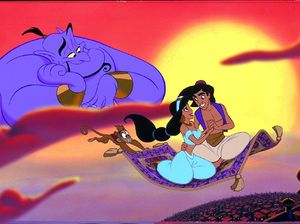 Disney Rilis Poster Aladdin, Will Smith Bakal Berubah Jadi Biru