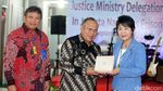 Menteri Kehakiman Jepang Kunjungi Rutan Cipinang