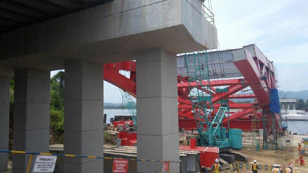 Pembangunan Jembatan Holtekamp Papua yang Diresmikan Jokowi Dipercepat