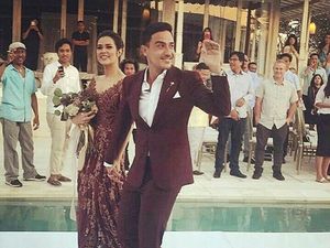 Raisa dan Hamish Daud Gelar Resepsi Romantis di Bali