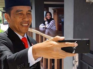 Selfie Bareng Jokowi Ramai di Facebook, Kok Bisa?