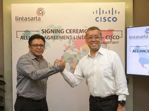 Lintasarta Diperkuat Teknologi Cisco