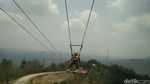 Foto: Flying Fox Sepanjang 625 Meter di Gunungkidul, Berani?