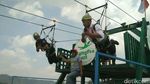 Foto: Flying Fox Sepanjang 625 Meter di Gunungkidul, Berani?