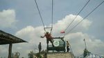 Foto: Flying Fox Sepanjang 625 Meter di Gunungkidul, Berani?